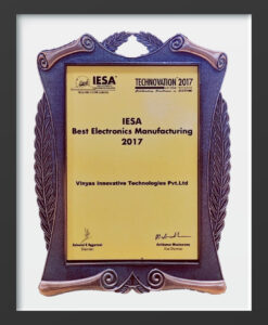 Awarded the "Best Electronics Manufacturing Services Company" by the INDIA Electronics and Semiconductor Association (IESA) in 2017-18 